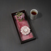 Shahi Gulab Tray - Rectangular